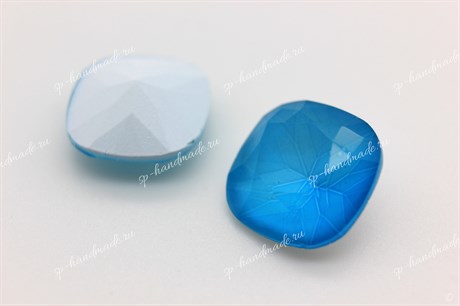 Скругленый квадрат 4470 Aurora Crystal Electric Blue / 12 мм 1 шт (стекло K9) - фото 23195