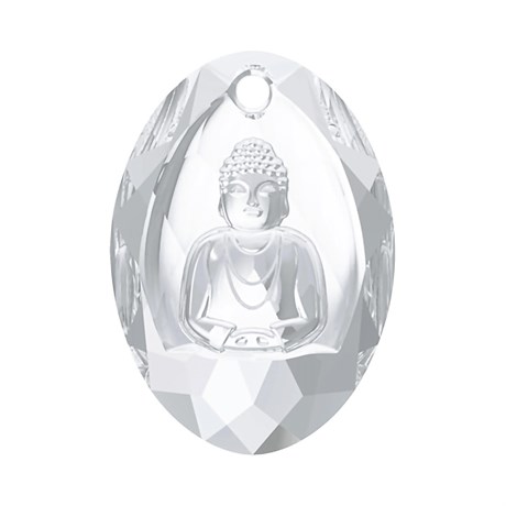 Подвеска Swarovski Buddha 6871 Crystal 28 x 19,8 mm 1 шт ПС-1 - фото 23718