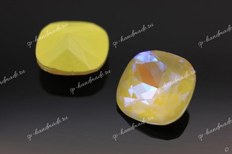 Скругленый квадрат 4470 Aurora Crystal Sunshine Delite / 12 мм 1 шт (стекло K9) - фото 23815