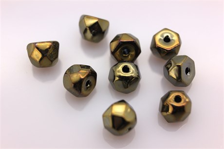 Бусины стеклянные граненые Hill beads 23980/21415 , 6 мм, 1 шт PRECIOSA Ornela 151-1375-5 - фото 24007