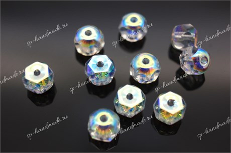 Бусины стеклянные граненые Hill beads 00030/28703 , 6 мм, 1 шт PRECIOSA Ornela 151-1375-2 - фото 24476