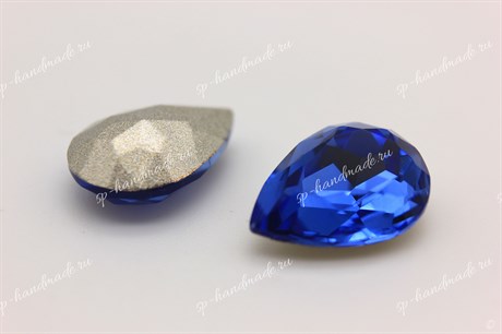 Капли Baroque Pearl  4320 Aurora Sapphire / 14x10 мм 1 шт (стекло K9) - фото 24755