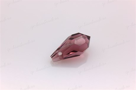 Подвеска  Preciosa Drop Pendant (984)  5,5*11 мм Amethyst / 1 шт (Чехия) DP-21 - фото 25191