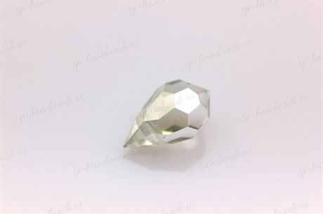 Подвеска  Preciosa Drop Pendant (681)  6*10 мм Crystal Viridian / 1 шт (Чехия) - фото 25208