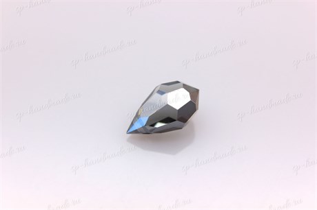 Подвеска  Preciosa Drop Pendant (681)  6*10 мм Crystal Valentinite / 1 шт (Чехия) DP-5 - фото 25625