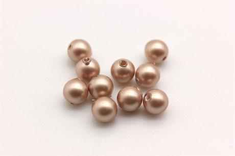 Жемчуг Swarovski 5810 4 мм Powder Almond Pearl 10 шт SW-127 - фото 26316