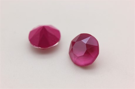 Шатон 1088 Aurora Crystal Peony Pink / 8 мм 1 шт (стекло K9) - фото 26547