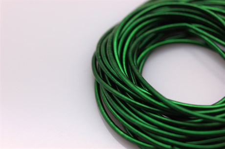 Канитель мягкая Emerald Green 1 мм 5 гр (Индия) - фото 26633