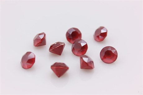 Шатон 1088, Aurora Crystal Royal Red  8 мм 1 шт (стекло K9) - фото 27643