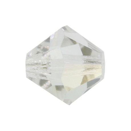 Биконусы хрусталь  4 мм Crystal Argent Flare 10 шт (Preciosa) - фото 28706