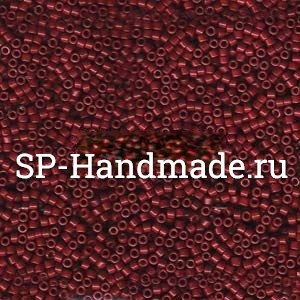 Бисер Miyuki Delica 11/0 DB0654 - Dyed Opaque Cranberry 5 гр (Япония) DB0654 - Dyed Opaque Cranberry - фото 28990