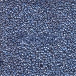 Бисер Miyuki Delica 11/0 DB0266 - Opaque Denim Blue Luster 5 гр (Япония) DB0266 - Opaque Denim Blue Luster - фото 29016