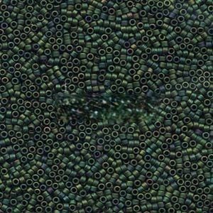 Бисер Miyuki Delica 11/0 DB0327 - Metallic Teal Iris Matted 5 гр (Япония) DB0327 - Metallic Teal Iris Matted - фото 29218