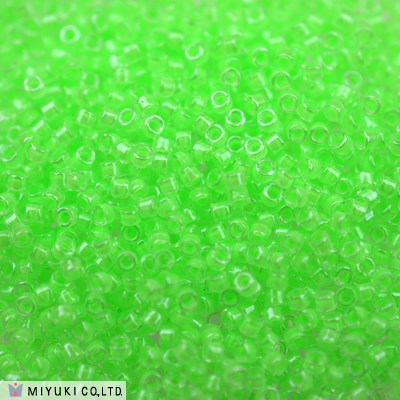 Бисер Miyuki Delica 11/0 DB2040 - Luminous Mint Green 5 гр (Япония) DB2040 - Luminous Mint Green - фото 29246