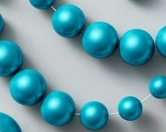 Жемчуг     5810 12 мм  Dark Turquoise Pearls  1 шт (Австрия) - фото 29263