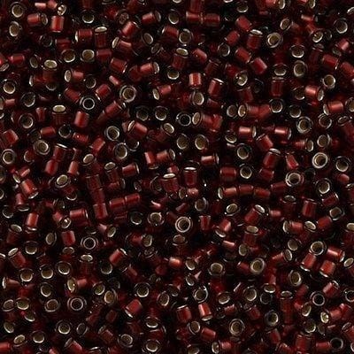 Бисер Miyuki Delica 11/0 DB1685 - Silver Lined Glazed Dk.Cranberry 5 гр (Япония) DB1685 - Silver Lined Glazed Dk.Cranberry - фото 29331