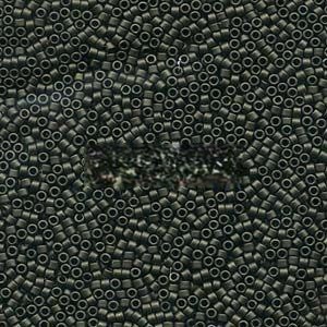 Бисер Miyuki Delica 11/0 DB0311 - Metallic Dark Olive Matted 5 гр (Япония) DB0311 - Metallic Dark Olive Matted - фото 29684