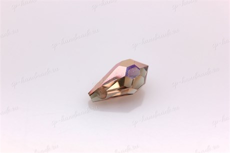 Подвеска  Preciosa Drop Pendant (984)  5,5*11 мм Crystal Capri Gold / 1 шт (Чехия) 984-3 - фото 30024