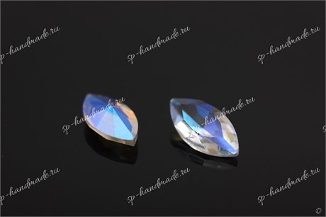 Наветты Aurora Crystal Shimmer U / 10x5 мм 1 шт (стекло K9) AU-84 - фото 31658