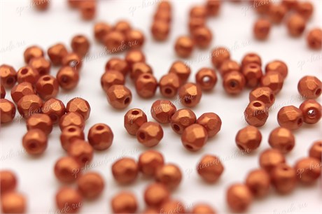 Бусины стеклянные граненые Fire Polished 02010/24106 , 3 мм, *25 шт* *PRECIOSA* Ornela FP-6 - фото 32389