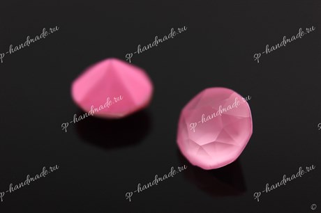 Шатон Aurora Crystal Powder Rose / 8 мм 1 шт (стекло K9) AU-82 - фото 32424