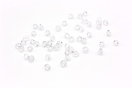 Биконусы хрусталь  5 мм Crystal  10 шт (Preciosa) - фото 32748