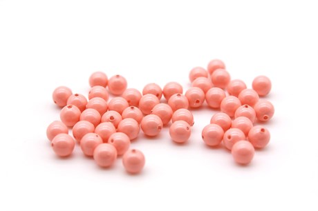 Жемчуг Swarovski 5810 5 мм Pink Coral Pearl 10 шт - фото 33676