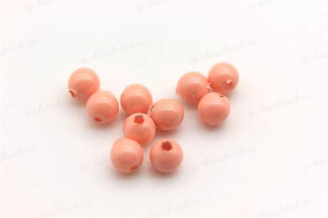 Жемчуг Swarovski 5810 3 мм Pink Coral Pearl 10 шт - фото 33861