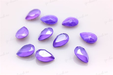 Капли Baroque Pearl 4320 Aurora Crystal Violet / 10x7 мм 1 шт (стекло K9) AU-242 - фото 34560