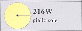 Пайетки чаши 216W Satinati матовые золотистые 3 мм, 3 гр (Италия) - фото 38622