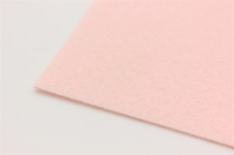 Фетр жесткий Solitone, 1,2 мм, 20х27 см, цвет нежно-розовый №906, 1 шт (Корея) - фото 39593
