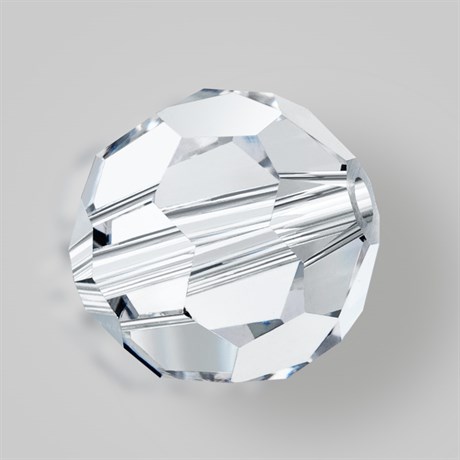 Бусины круглые хрустальные 6 мм Crystal 1 шт (Preciosa) СП - фото 39869