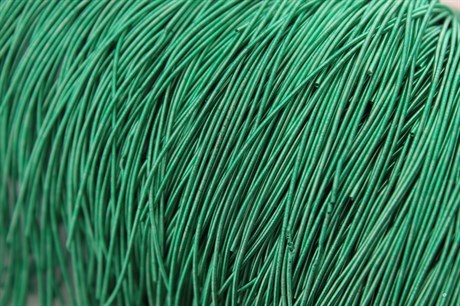 Канитель мягкая матовая, цвет зеленый  MK-18 1 мм  5 гр (Индия) - фото 40418
