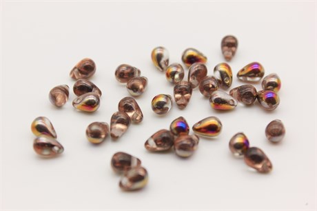 Бусины Drop Beads 4x6mm (00030/29501) 5 гр, Чехия ВВ-694 - фото 41647