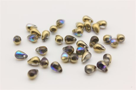 Бусины Drop Beads 4x6mm (00030/98536) 5 гр, Чехия ВВ-696 - фото 41649