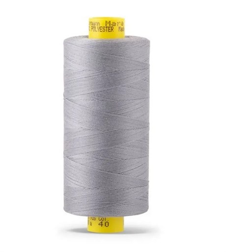 Нитки швейные Gutermann Mara 120 (1000 м), 700207 (040 пепельно-серый),  100% полиэстр, 1 катушка (Германия) 30645 - фото 42869