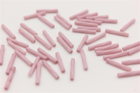 Стеклярус витой Miyuki Twist Beads 12 мм 2024 - Matted Opaque Dusty Orchid 2,5 гр. (Япония) JP-1483 - фото 43380