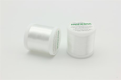 Нить эластичная (резинка) Madeira Elastic (9800) №40 (200 м) цвет белый, 1 катушка (Германия) 30684 - фото 43506