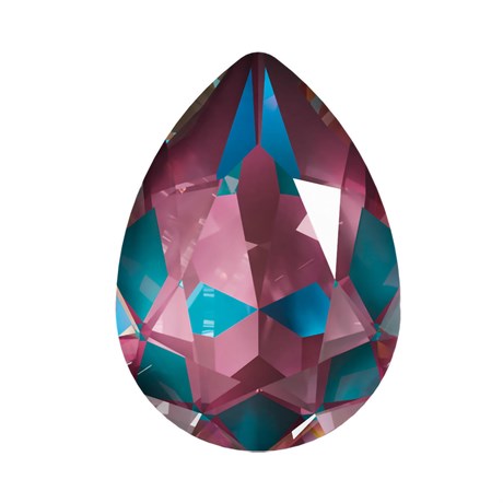 Капля Swarovski 4320 14x10 мм Crystal Burgundy Delite 1 шт SW-551 - фото 44514