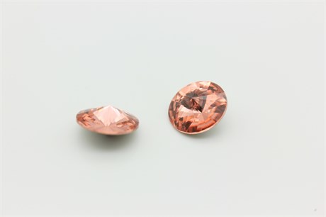 Риволи Swarovski 1122 12 мм Rose Peach F 1 шт SW-496 - фото 44895