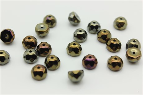 Бусины стеклянные граненые Hill beads  23980/21415,  8 мм,  1 шт  PRECIOSA Ornela (Чехия) 151-1375-18 - фото 45302