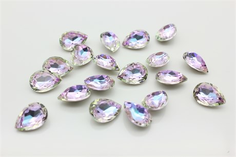Капли Baroque Pearl Aurora 4320 14x10 мм Crystal Vitrail Light 1 шт (стекло K9) 34377 - фото 49128