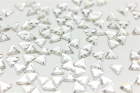 Стразы клеевые холодной фиксации Triangle Maxima 6 мм, Cristal, 1 шт (Preciosa) 35545 - фото 49940