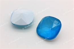 Скругленый квадрат 4470 Aurora Crystal Electric Blue / 12 мм 1 шт (стекло K9)