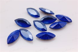 Наветты Aurora Crystal Royal Blue / 15x7 мм 1 шт (стекло K9)
