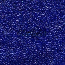 Бисер Miyuki  Delica 11/0 DB0216 - Opaque Royal Blue Luster 2,5 гр (Япония)
