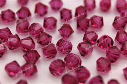 Биконусы Preciosa  Fuchsia 3 мм 50 шт