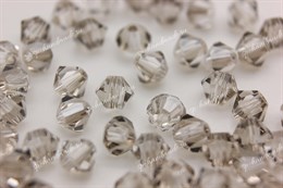 Биконусы хрусталь 3 мм Crystal Velvet 10 шт (Preciosa)