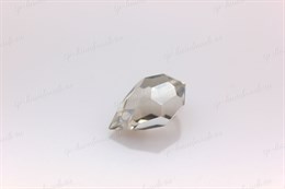 Подвеска  Preciosa Drop Pendant (681)  6*10 мм Crystal Velvet / 1 шт (Чехия)