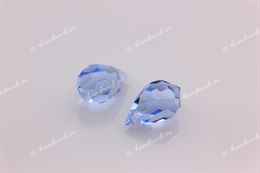 Подвеска Preciosa Drop Pendant  6*10 мм Light Sapphire /  1 шт (Чехия)